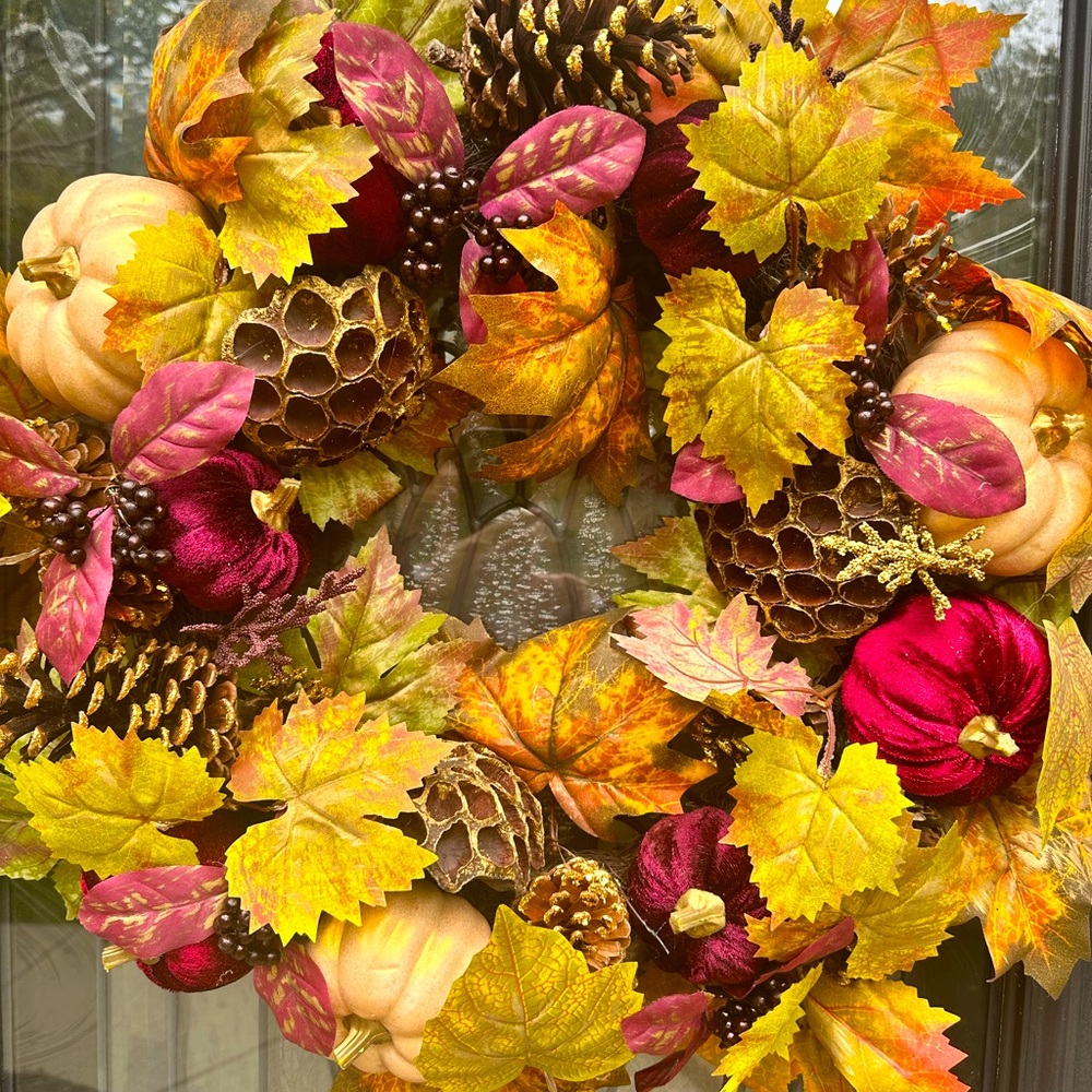 Fall Wreath - Picture 2 of 5